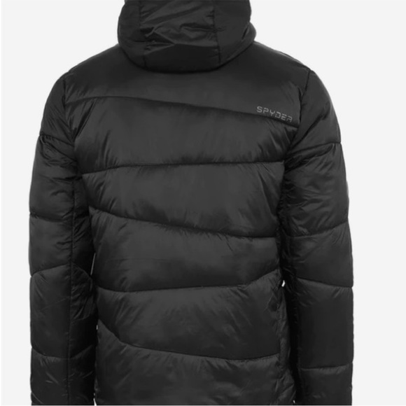 Spyder Big Boys L 14/16 Nexus Puffer Jacket - Insulated Black NWT - Picture 2 of 9
